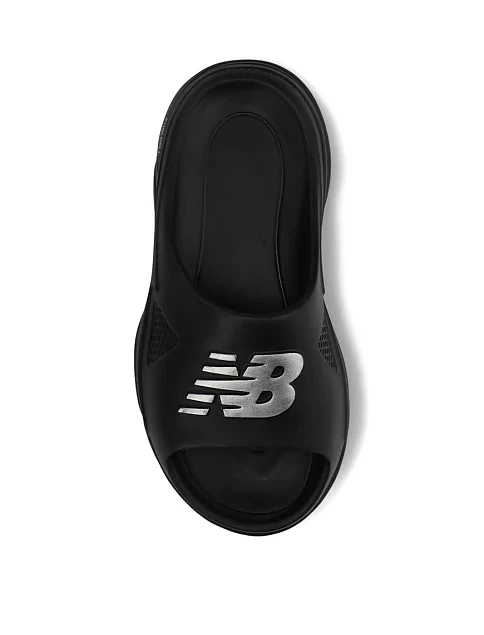 Жіночі шльопанці New Balance Fuel Cell SL гумові чорні - фото 4 - Miraton