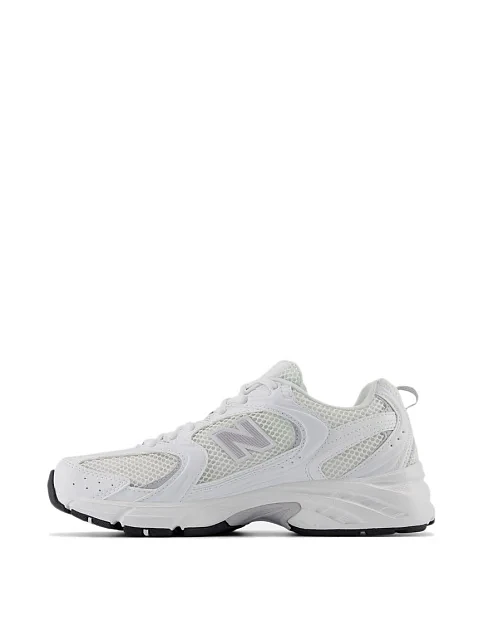 Мужские кроссовки New Balance 530 тканевые белые - фото 2 - Miraton