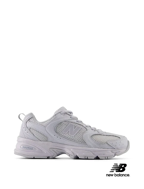 Мужские кроссовки New Balance 530 тканевые серые - фото 1 - Miraton