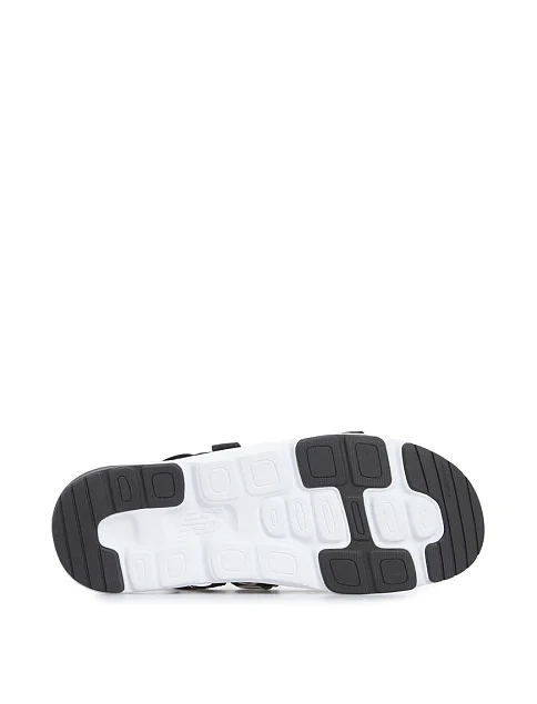 Мужские сандалии New Balance 750 из экокожи черные - фото 4 - Miraton