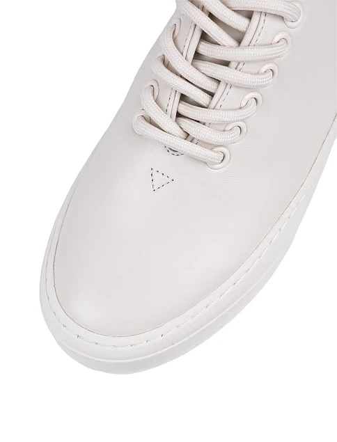 Женские кеды MIRATON кожаные рисовые - фото 5 - Miraton