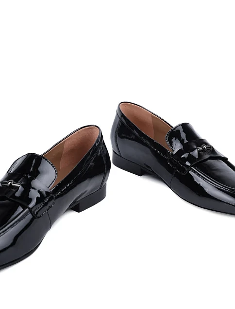 Женские слиперы Attizzare лаковые черные - фото 3 - Miraton