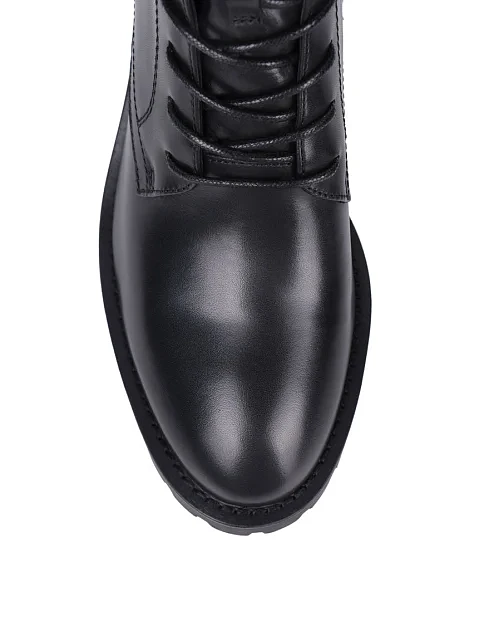 Женские ботинки Attizzare кожаные черные - фото 5 - Miraton