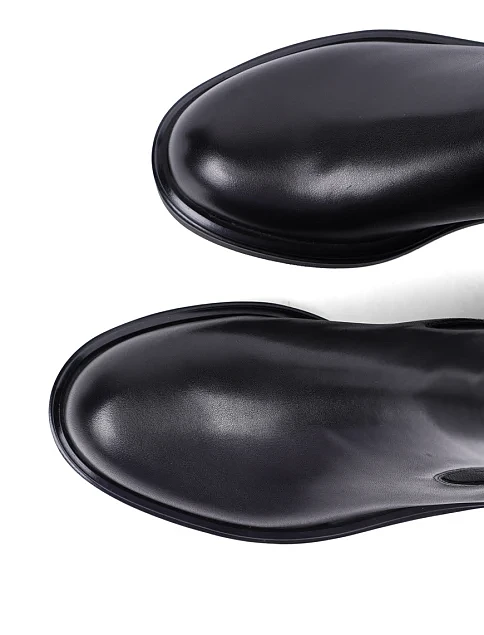 Женские ботинки Attizzare кожаные черные - фото 5 - Miraton