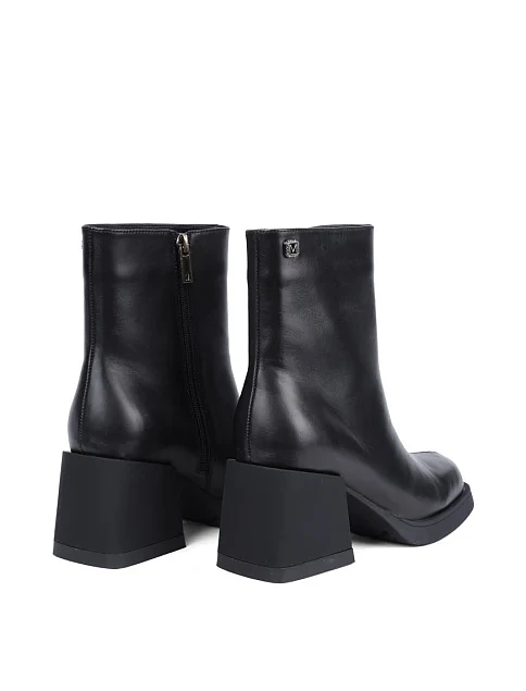 Женские ботинки MIRATON кожаные черные - фото 4 - Miraton