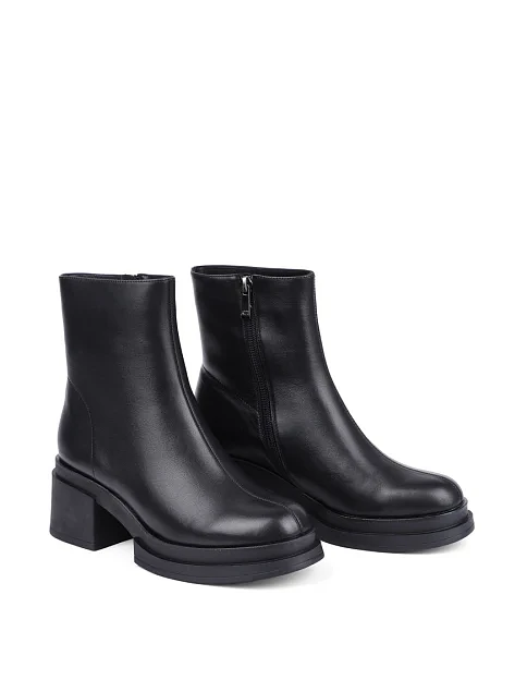 Жіночі черевики Attizzare шкіряні чорні - фото 3 - Miraton