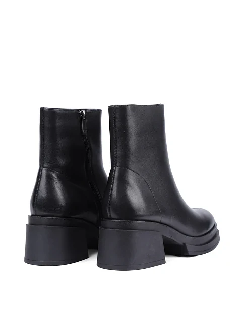 Жіночі черевики Attizzare шкіряні чорні - фото 4 - Miraton