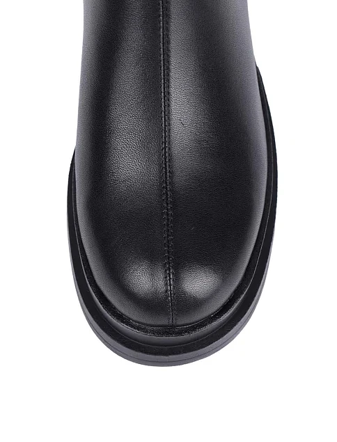 Жіночі черевики Attizzare шкіряні чорні - фото 5 - Miraton