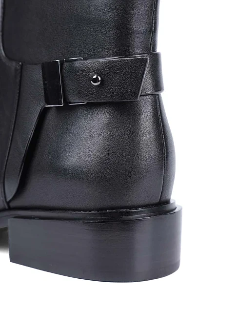 Женские ботинки Attizzare кожаные черные - фото 5 - Miraton