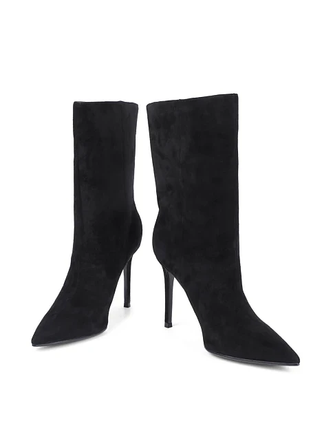 Женские ботинки Mia May велюровые черные - фото 2 - Miraton