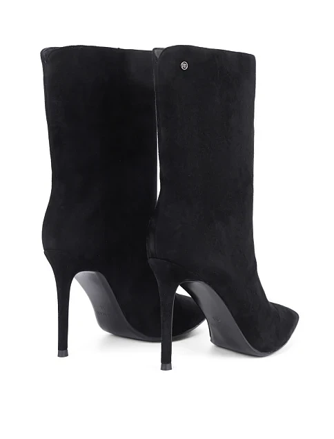 Женские ботинки Mia May велюровые черные - фото 4 - Miraton