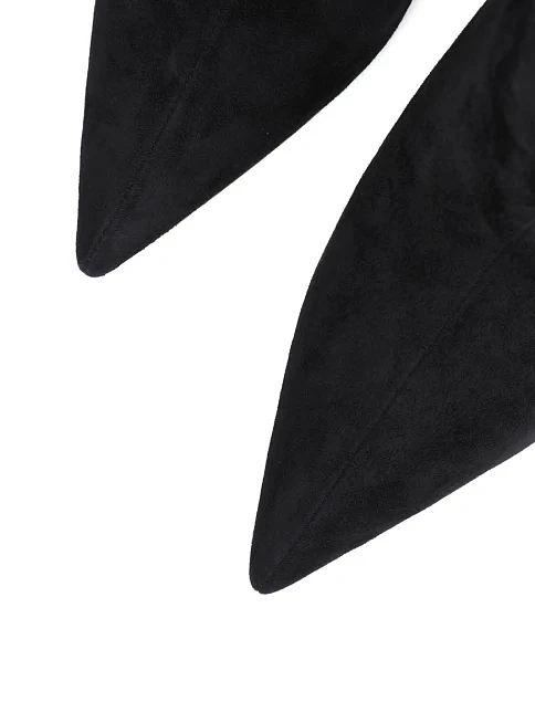 Женские ботинки Mia May велюровые черные - фото 5 - Miraton