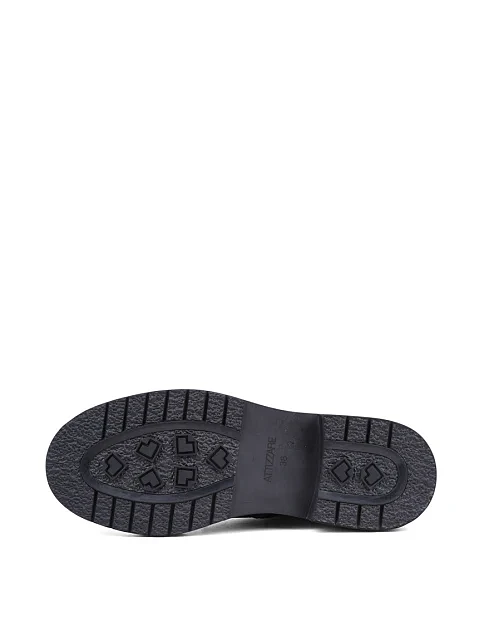 Женские ботинки Attizzare кожаные черные - фото 2 - Miraton