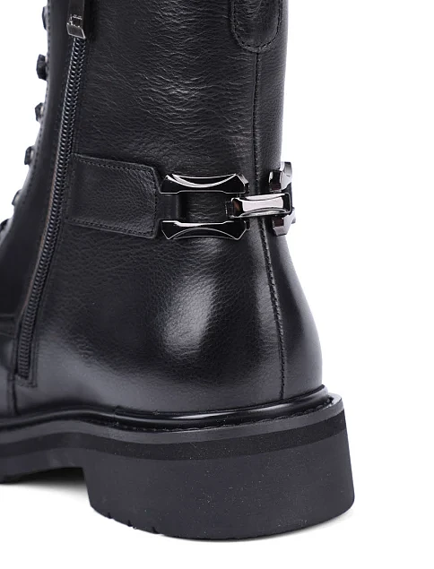 Женские ботинки Attizzare кожаные черные - фото 5 - Miraton