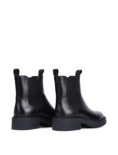 Женские ботинки Attizzare кожаные черные - фото 4 - Miraton