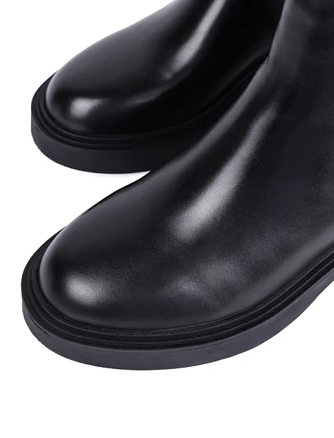 Женские ботинки Attizzare кожаные черные - фото 5 - Miraton