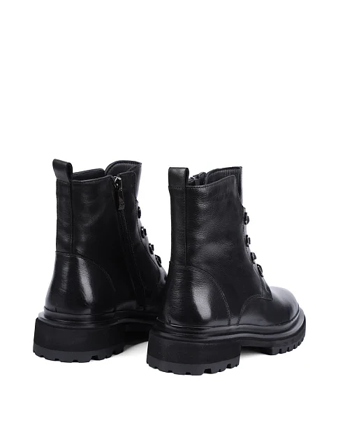 Женские ботинки Attizzare кожаные черные - фото 4 - Miraton