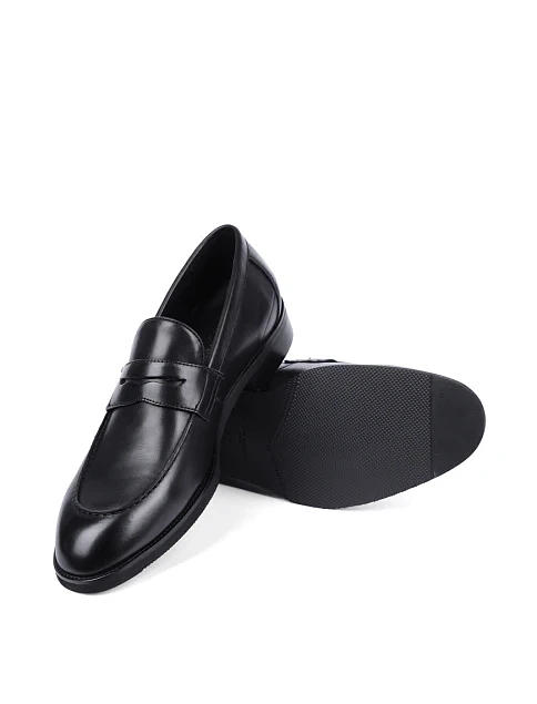 Мужские туфли Miguel Miratez кожаные черные - фото 2 - Miraton