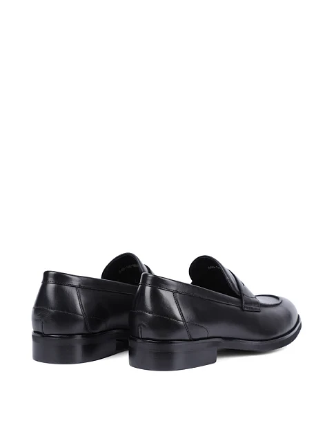 Мужские туфли Miguel Miratez кожаные черные - фото 4 - Miraton