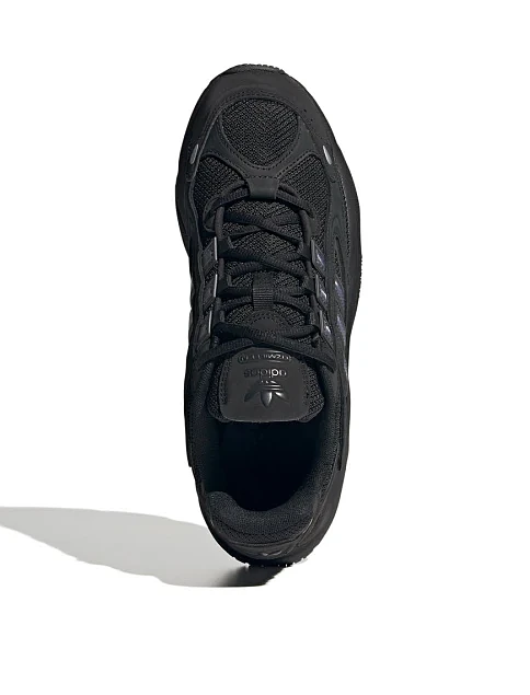 Жіночі кросівки Adidas OZMILLEN з екошкіри чорні - фото 5 - Miraton