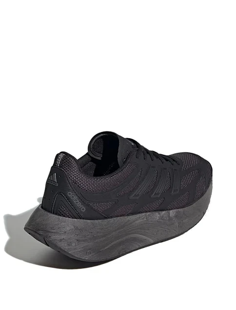 Женские кроссовки раннеры Adidas Adizero Aruku тканевые черные - фото 4 - Miraton