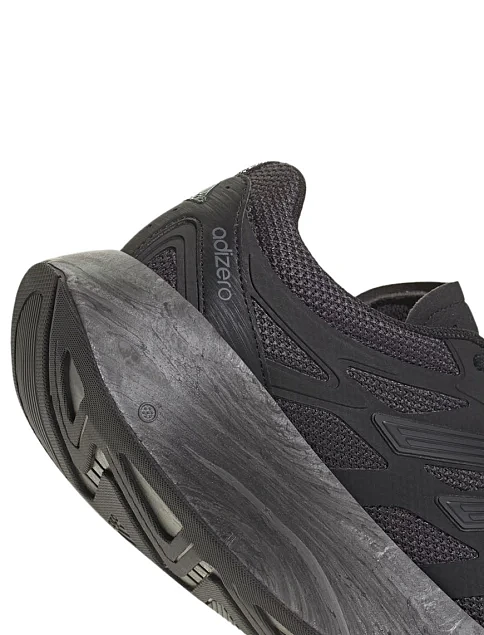 Женские кроссовки раннеры Adidas Adizero Aruku тканевые черные - фото 8 - Miraton