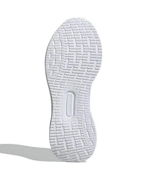 Женские кроссовки Adidas Runfalcon 5 тканевые белые - фото 6 - Miraton