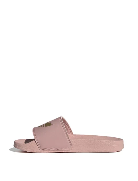 Женские шлепанцы Adidas Adilette Lite резиновые розовые - фото 6 - Miraton