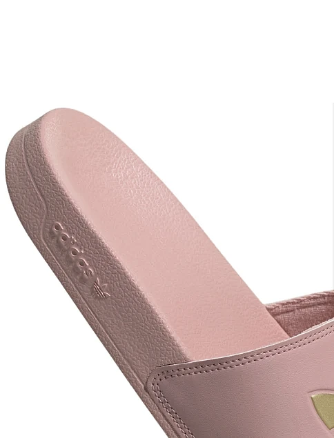 Женские шлепанцы Adidas Adilette Lite резиновые розовые - фото 7 - Miraton