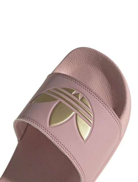 Женские шлепанцы Adidas Adilette Lite резиновые розовые - фото 8 - Miraton