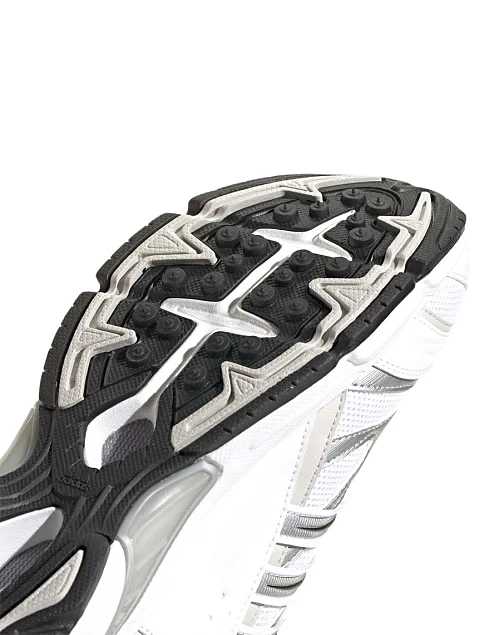 Мужские кроссовки Adidas Temper Run 2.0 из экокожи серебряного цвета - фото 8 - Miraton