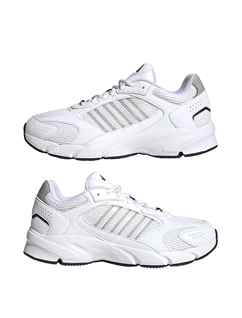 Мужские кроссовки Adidas Crazychaos 2000 из экокожи белые - фото 3 - Miraton