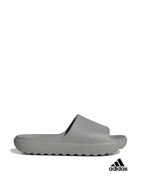 Мужские шлепанцы Adidas Adilette Lumia резиновые серые - фото 1 - Miraton