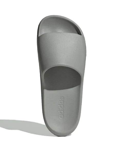 Мужские шлепанцы Adidas Adilette Lumia резиновые серые - фото 4 - Miraton