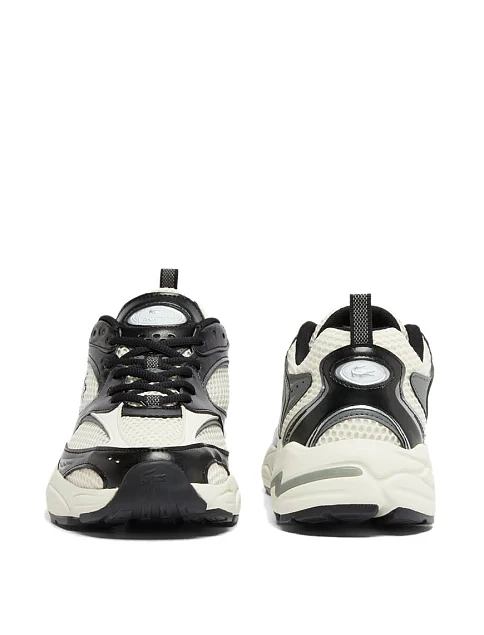 Мужские кроссовки Lacoste велюровые черные - фото 5 - Miraton