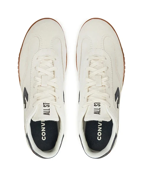 Жіночі кеди Converse Run Star Trainer замшеві білі - фото 4 - Miraton