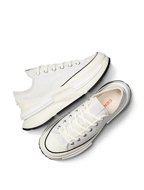 Жіночі кеди Converse RUN STAR LEGACY тканинні світло-сірі - фото 5 - Miraton