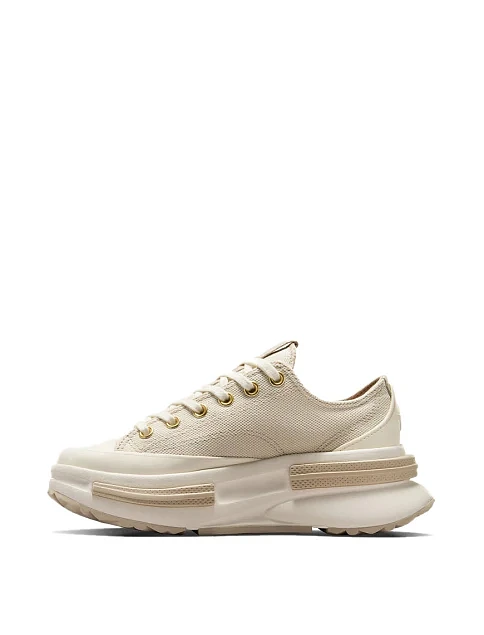 Жіночі кеди Converse Run Star Legacy CX тканинні бежеві - фото 2 - Miraton