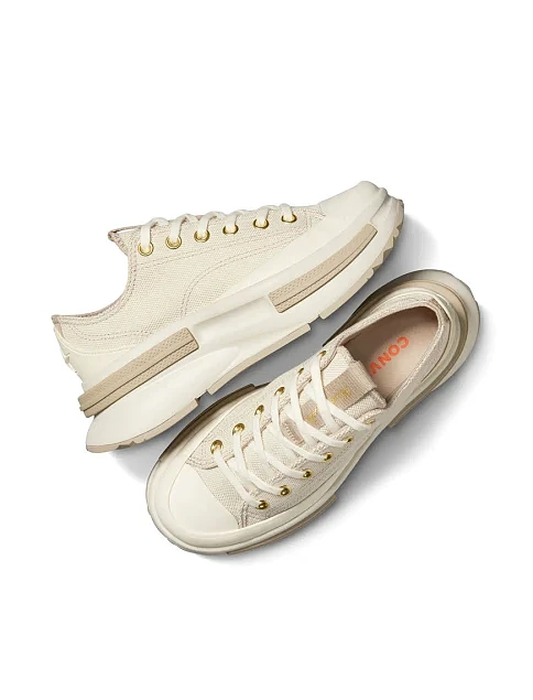 Жіночі кеди Converse Run Star Legacy CX тканинні бежеві - фото 5 - Miraton