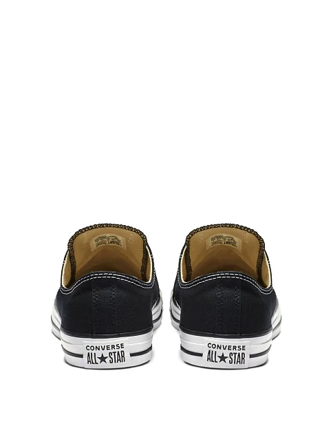 Жіночі кеди Converse Chuck Taylor All Star тканинні чорні - фото 3 - Miraton