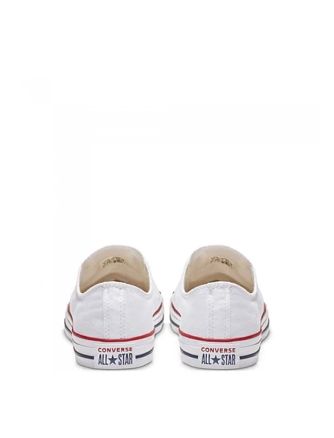 Жіночі кеди Converse Chuck Taylor All Star тканинні білі - фото 5 - Miraton