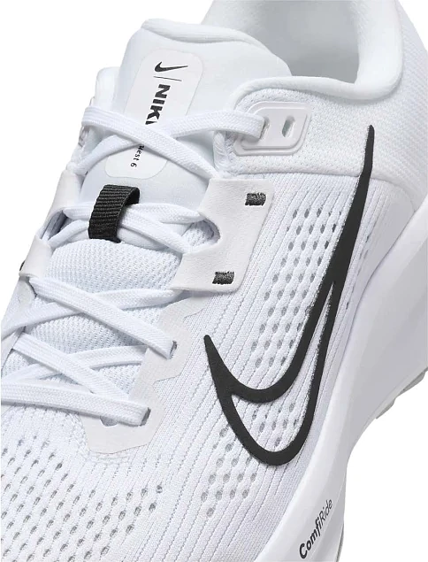 Женские кроссовки Nike QUEST 6 тканевые белые - фото 5 - Miraton