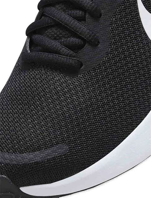 Женские кроссовки Nike Revolution 7 тканевые черные - фото 5 - Miraton
