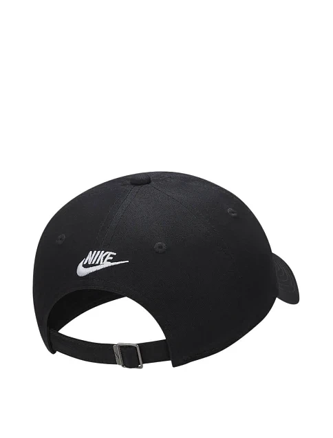 Кепка Nike Unstructured Jdi Cap тканевая черная - фото 2 - Miraton