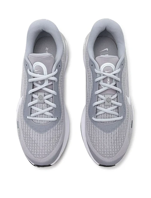 Чоловічі кросівки раннери Nike JOURNEY RUN тканинні сірі - фото 4 - Miraton