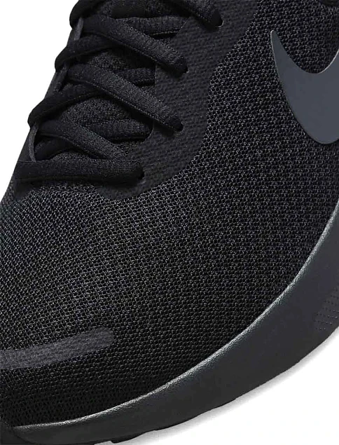 Мужские кроссовки Nike Revolution 7 тканевые черные - фото 5 - Miraton