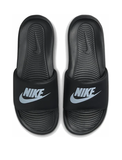 Мужские шлепанцы Nike резиновые серые - фото 4 - Miraton