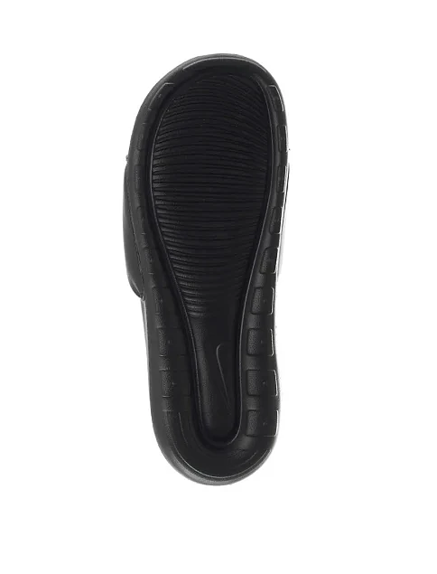 Чоловічі шльопанці Nike VICTORI ONE гумові чорні - фото 5 - Miraton