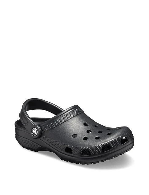 Жіночі крокси Crocs гумові чорні жіночі - фото 2 - Miraton
