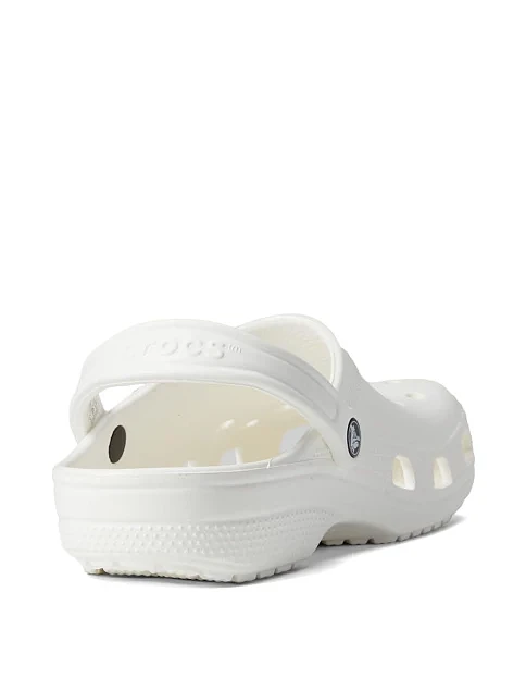 Жіночі крокси Crocs гумові білі - фото 2 - Miraton